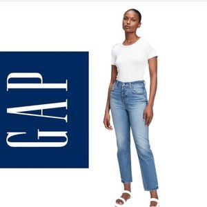 Gap Cheeky Straight High Rise 2/26P